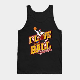 Unicorn as Basketball player with Basketball Tank Top